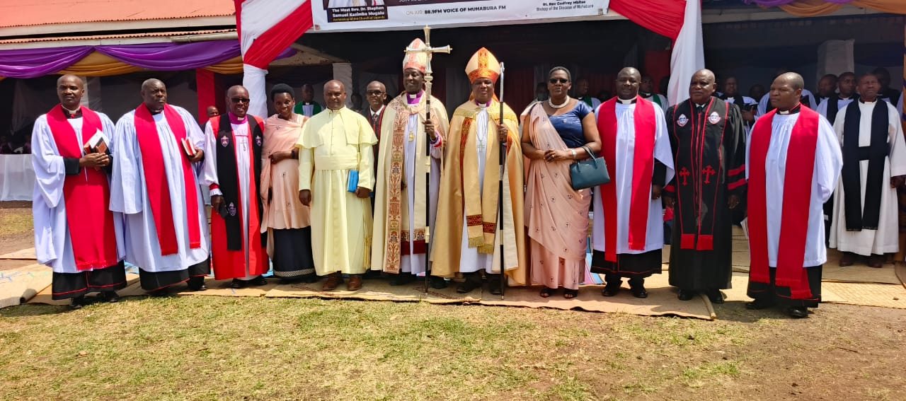 Archbishop Kaziimba Urges Unity, Forgiveness During Muhabura Diocese Farewell Visit