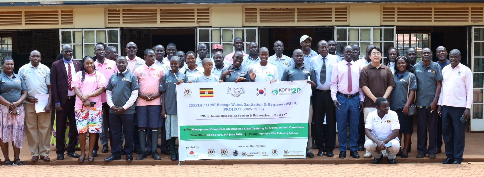Korea Foundation, Health Ministry Train Busoga Communities to Sustain Water and Sanitation Facilities