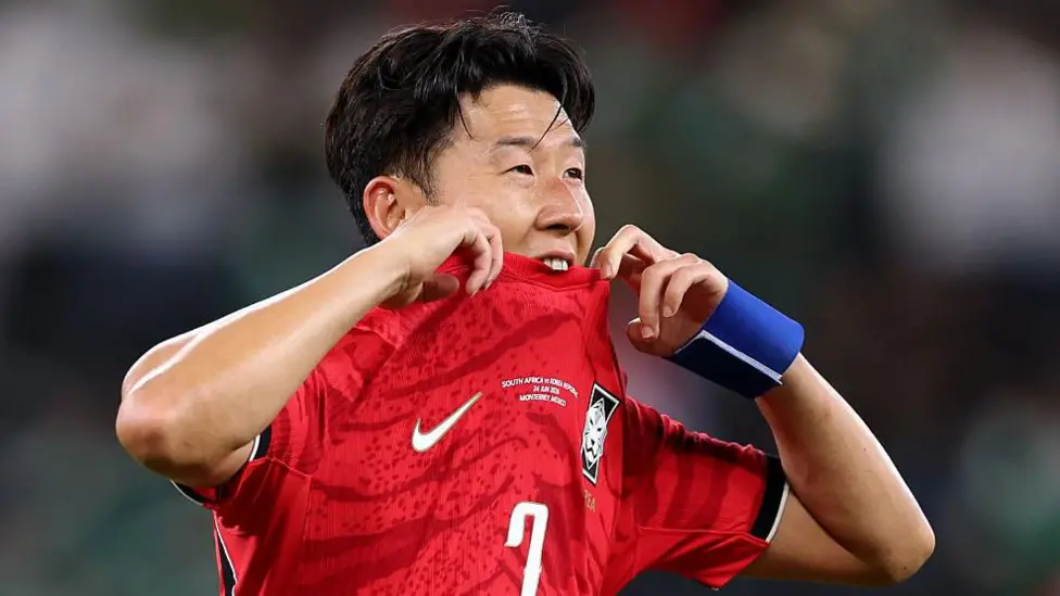 Son apologises for South Korea's World Cup exit