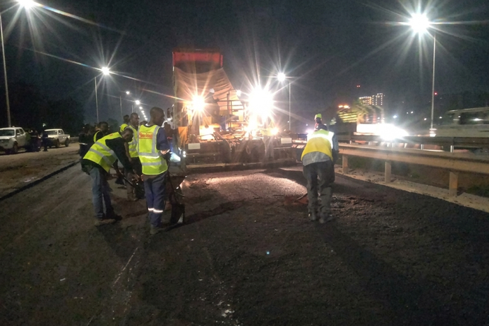 Works Ministry Resumes Northern Bypass Maintenance