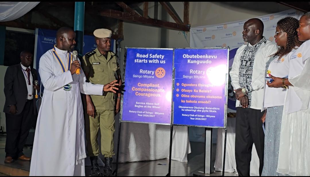 Rotary Clubs Launch Road Safety Campaign to Combat Rising Accidents in Greater Mityana