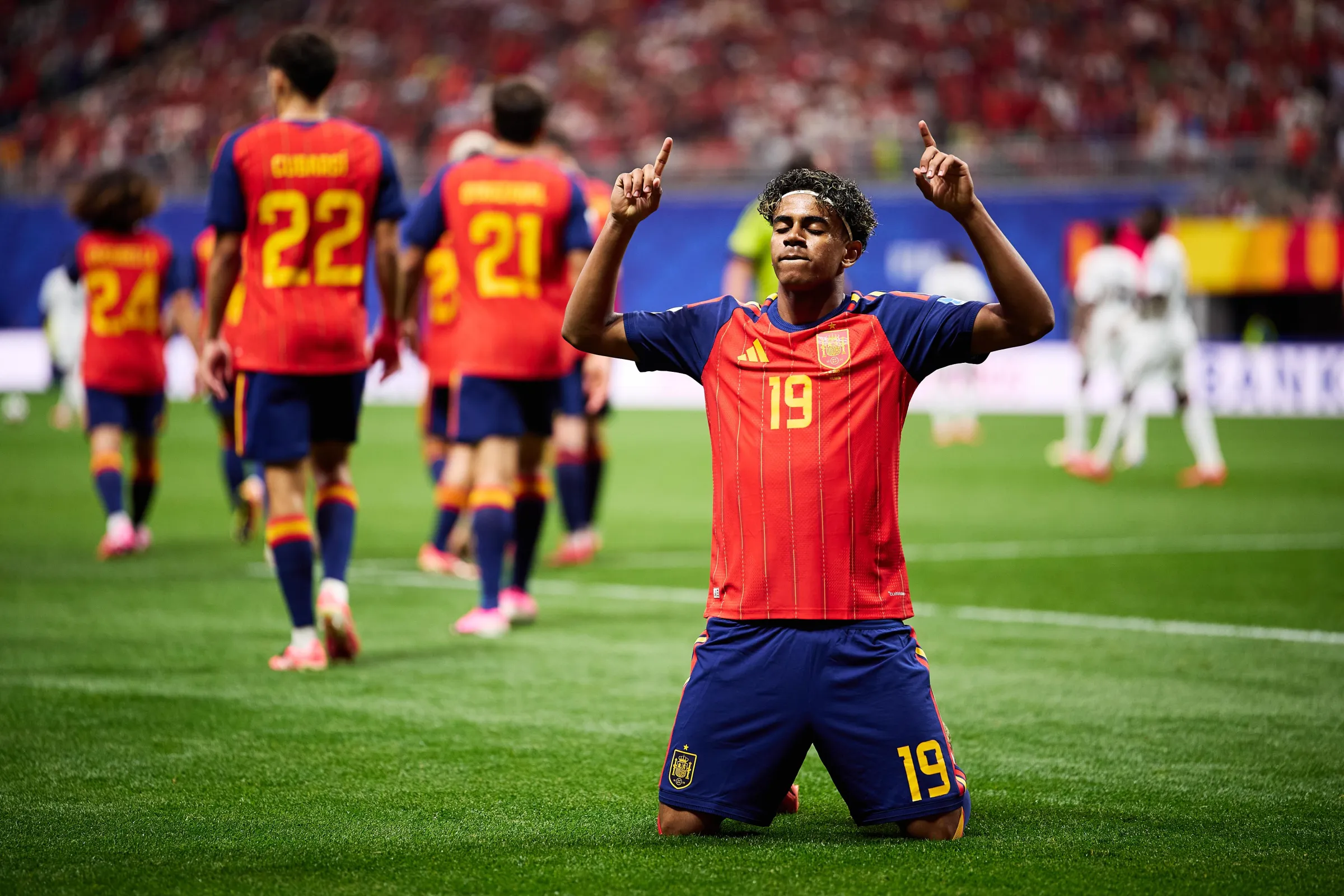 Yamal scores first World Cup goal as Spain thrash Saudi Arabia