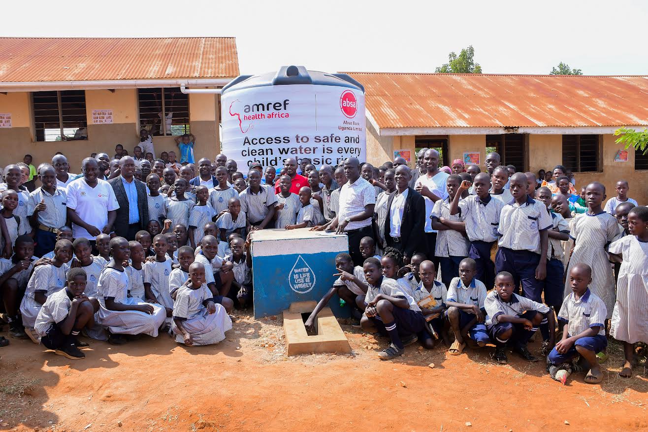 Absa, Amref Commission Water Facility to Boost Girls’ Education in Mayuge