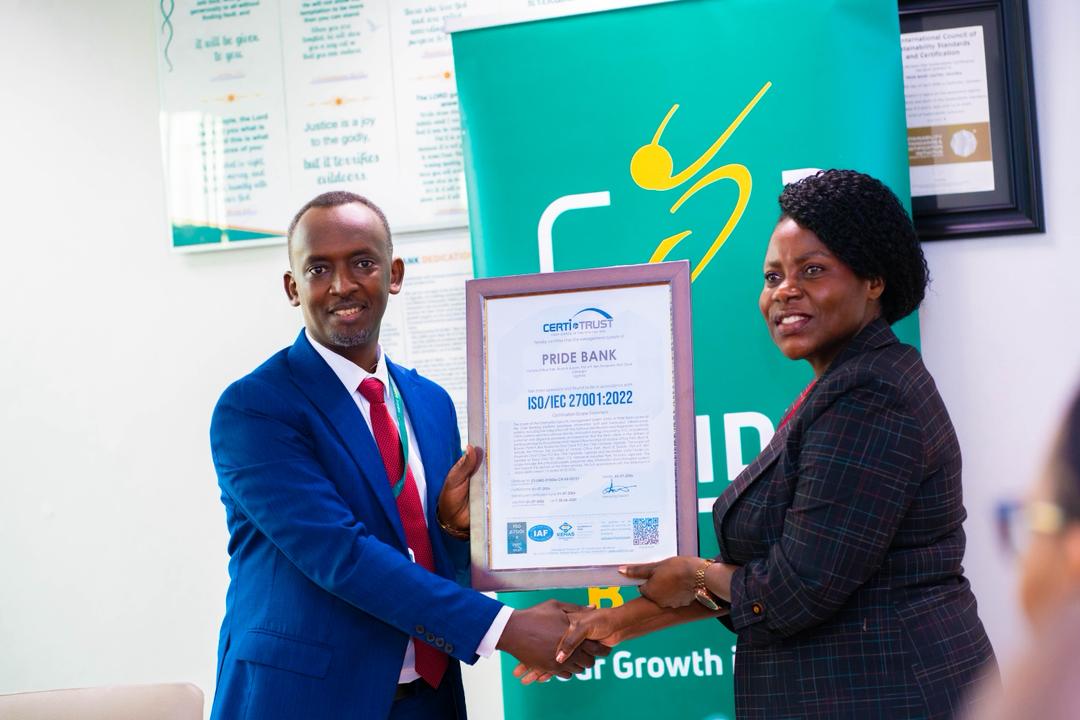 Pride Bank Earns Global ISO Certification to Strengthen Customer Data Security