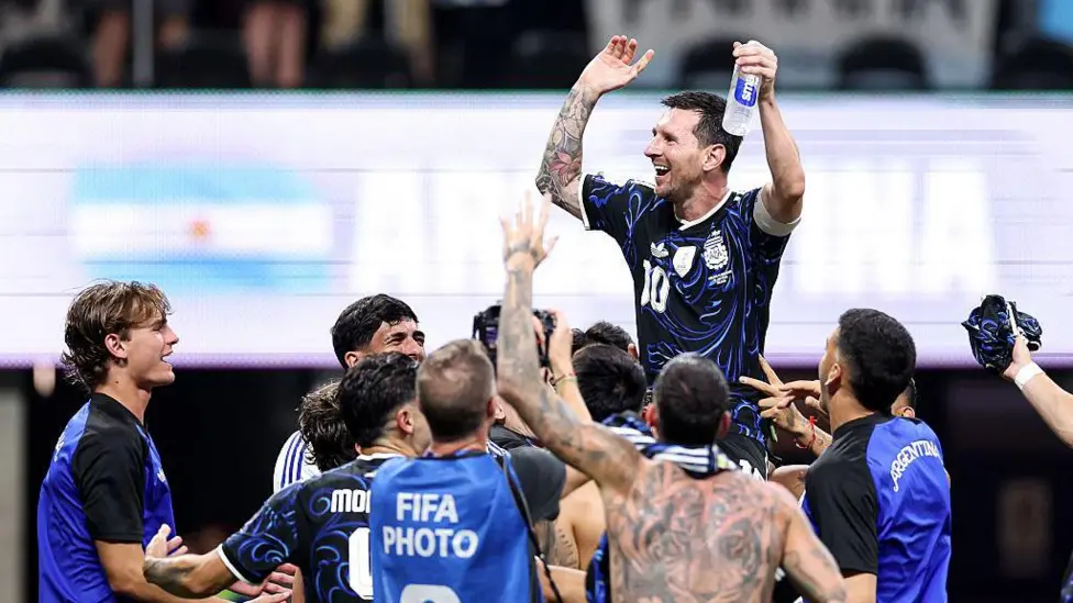 'That's why he's the king' - Messi sets up third World Cup final