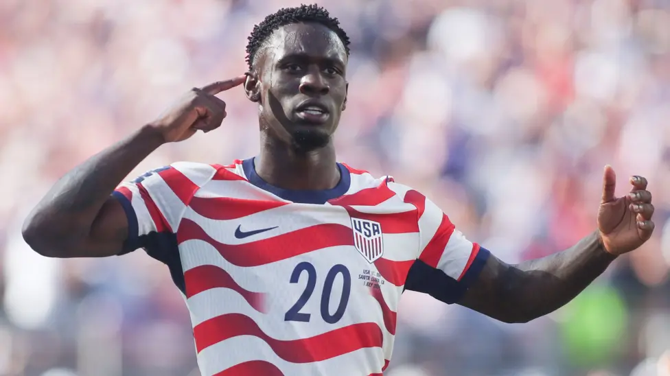USA striker Balogun's one-game ban suspended by Fifa