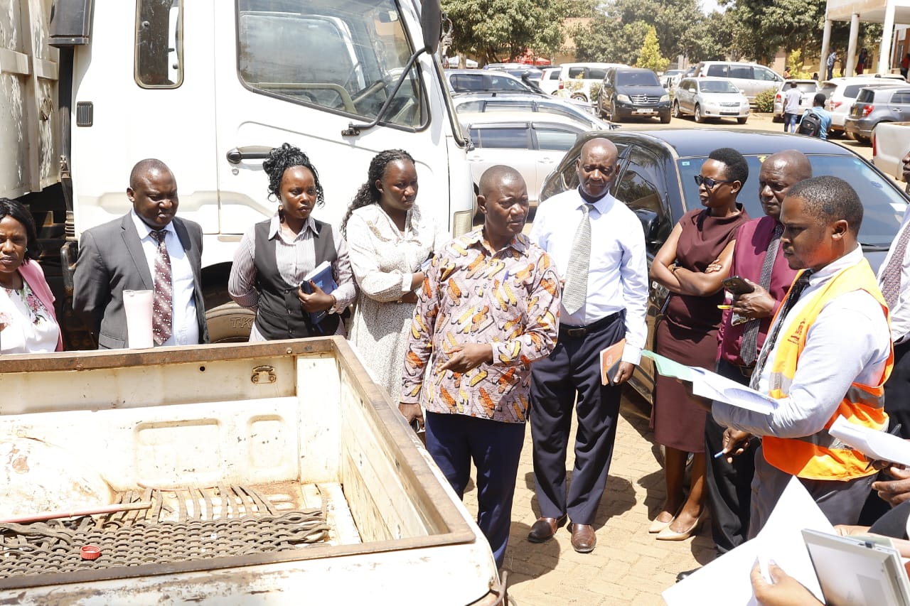 Wakiso District Moves to Revive Grounded Road Equipment to Improve Road Maintenance