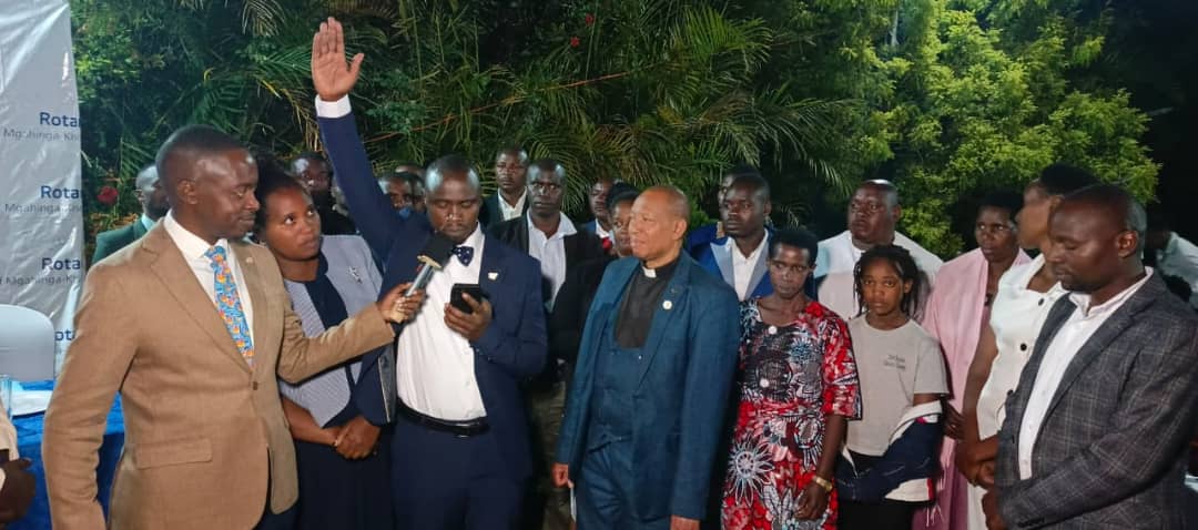 Sam Ndagije Takes Over as Rotary Club of Mgahinga Kisoro President