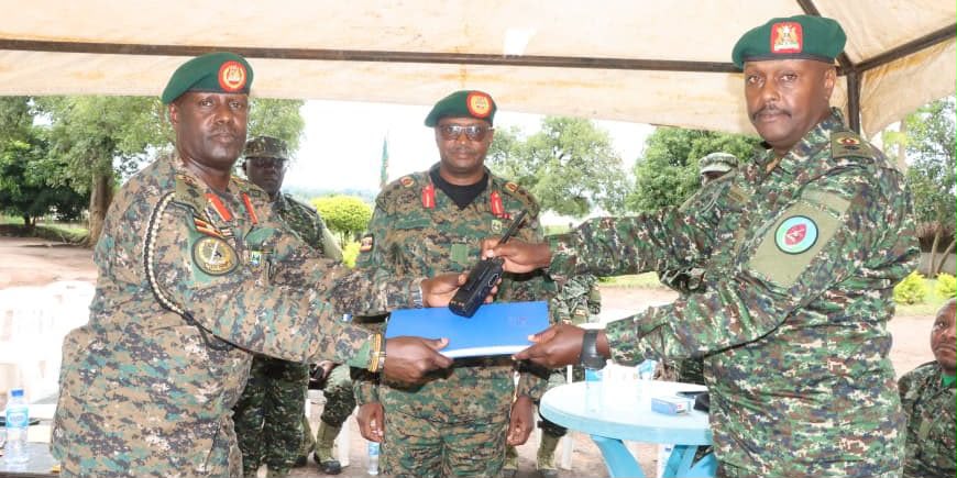 Lt Col Robert Nahamya Assumes Command of UPDF 501 Brigade