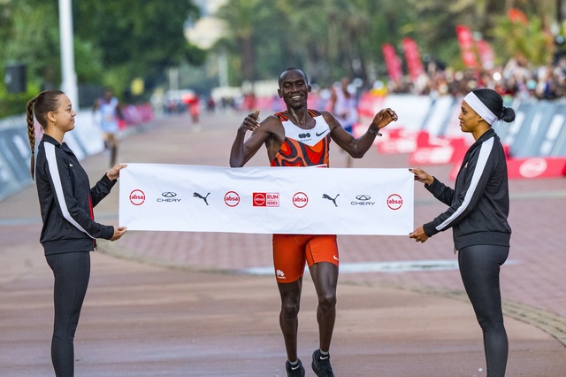 Cheptegei storms to Durban 10Km victory