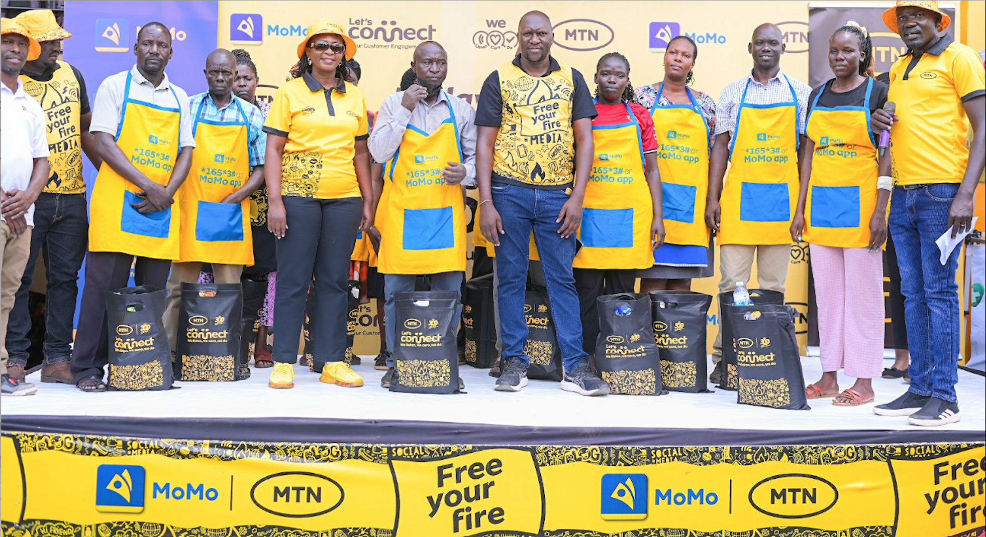MTN Uganda Brings the Y'ello Storm Back to Soroti with the Free Your Fire Campaign