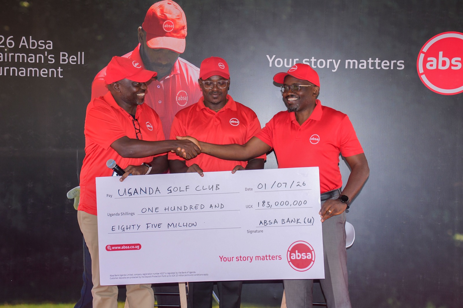 Absa Injects Shs185M Into 2026 Chairman’s Bell Golf Tournament
