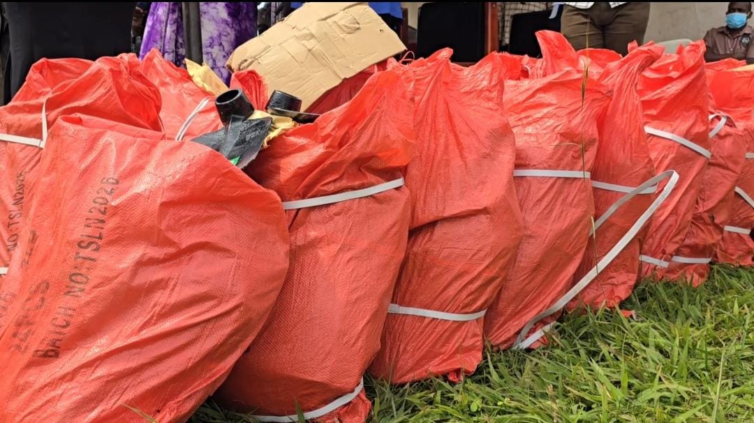 Mityana Residents Raise Land Grabbing Concerns During Government Farming Tools Distribution