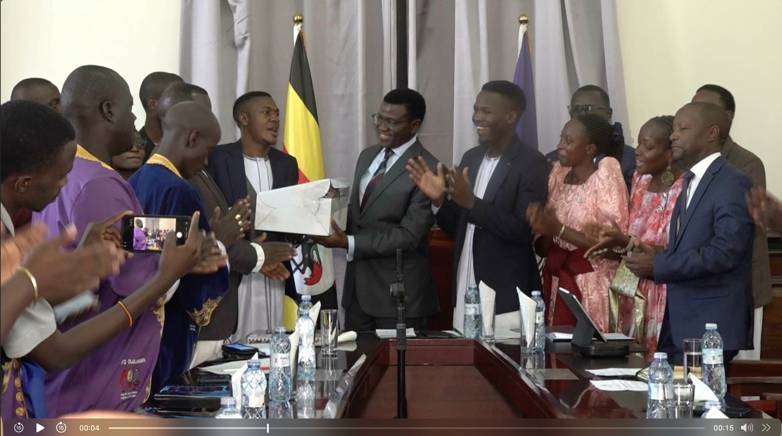 Mayiga urges youth to embrace leadership and self-reliance