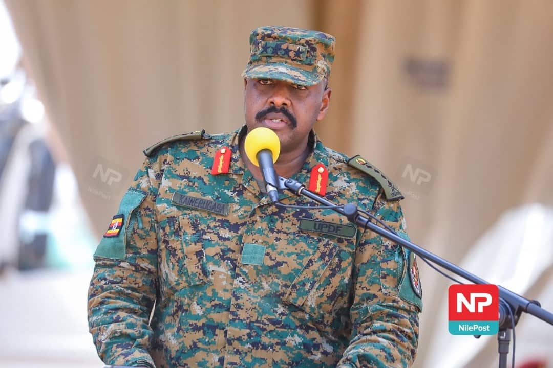 We Shall Not Tolerate Agents of Foreign Interests, Gen Muhoozi Tells New UPDF Recruits