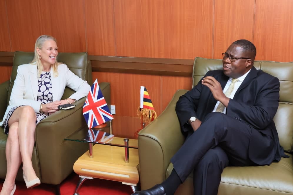Speaker Oboth Commends UK-Uganda Relations During Meeting with High Commissioner Chesney