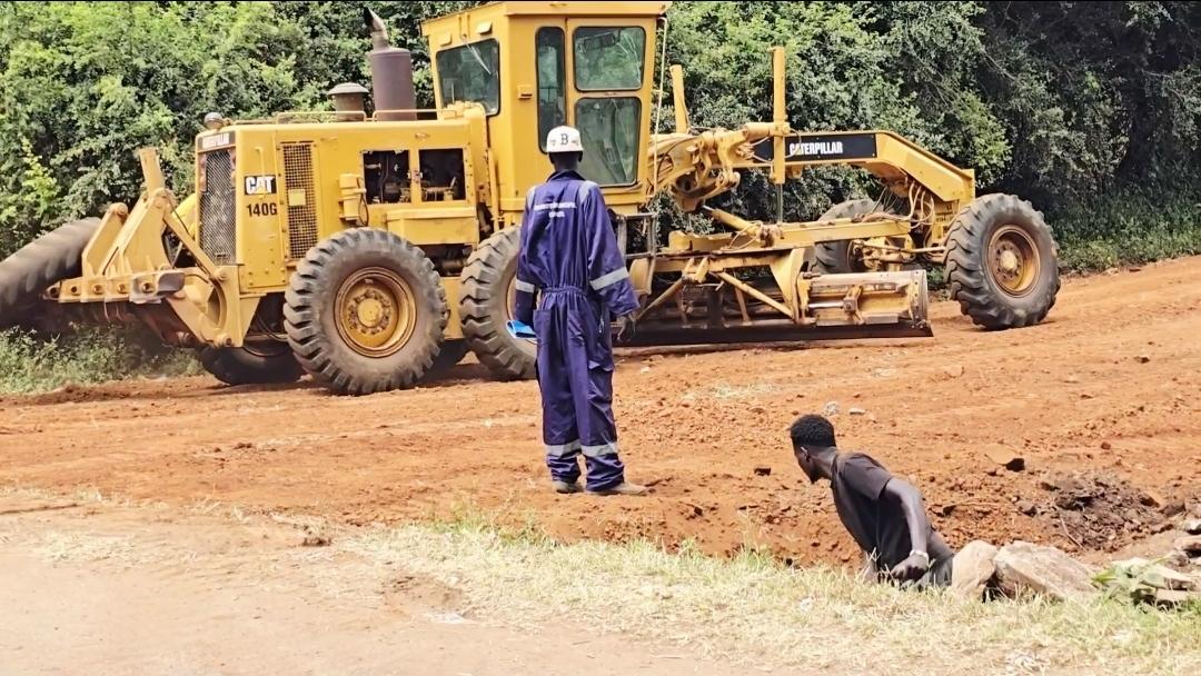 Moroto Road Works Intensify Amid Reports of Minister Balaam's Possible Visit