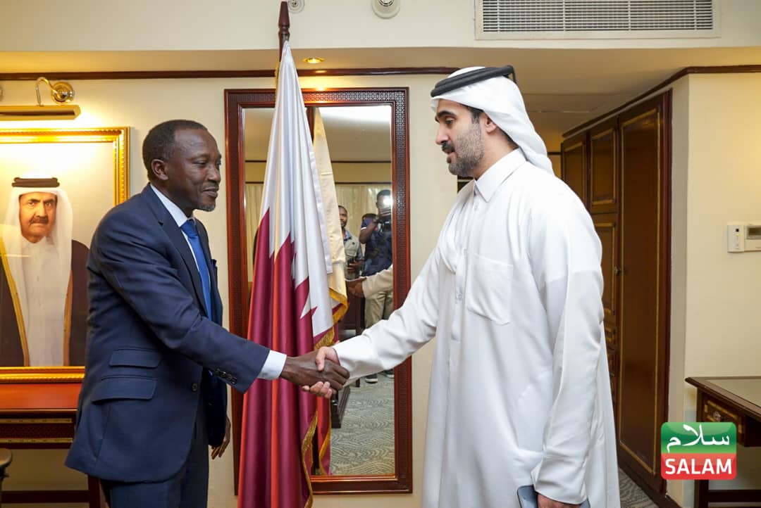 Hajj Karim Kaliisa Pays Tribute to Qatar’s Late Father Amir at Embassy in Kampala