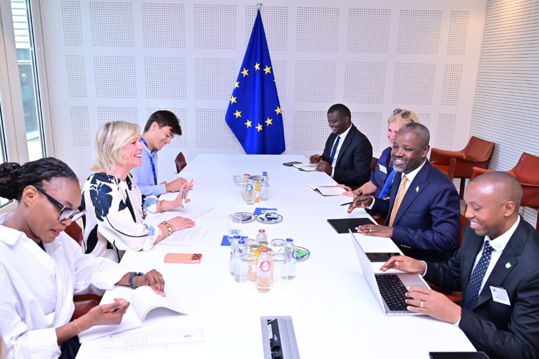 Tayebwa Meets Africa-EU Parliamentary Chair to Deepen Uganda-EU Ties