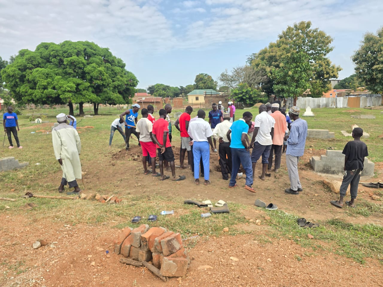 Preparations Begin for Gen Moses Ali’s Burial at Taqwa Mosque Cemetery