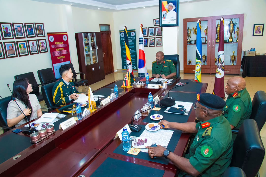 UPDF, South Korea Deepen Defence Ties with Focus on Medical Cooperation