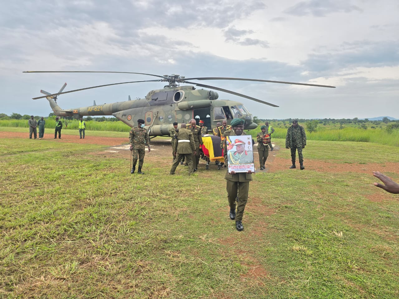 Gen Moses Ali's Body Arrives in Adjumani for Final Farewell