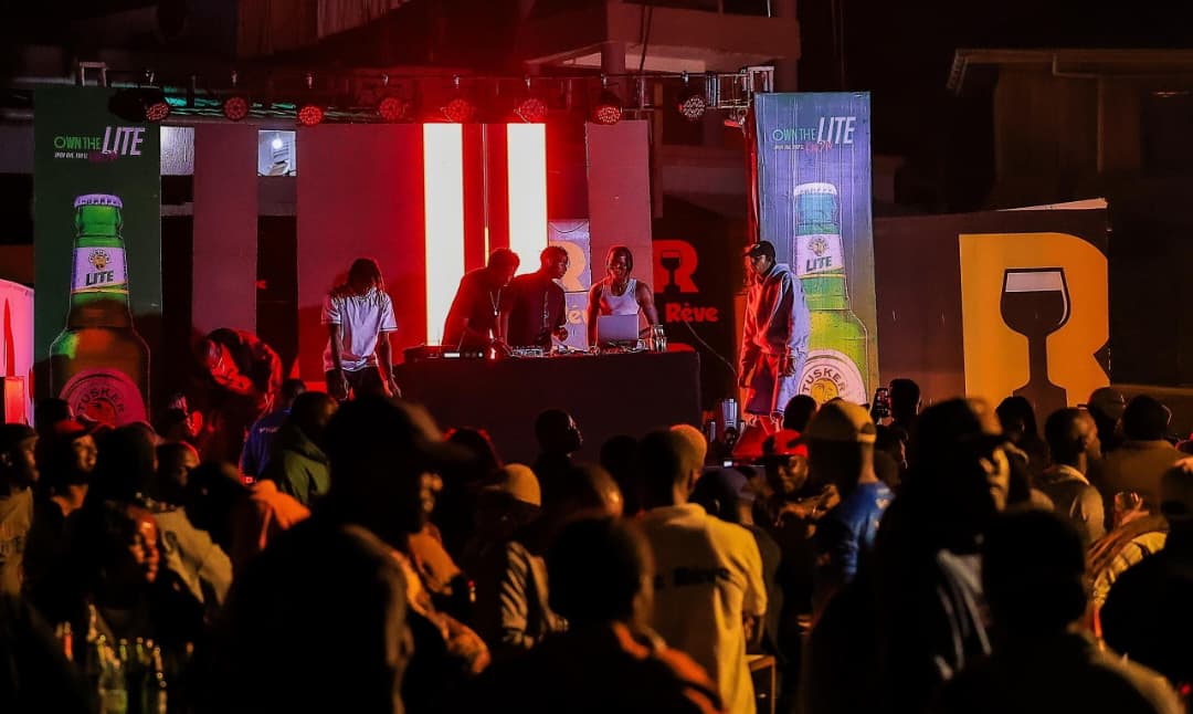 Tusker Lite Neon Raves Draw Crowds in Fort Portal
