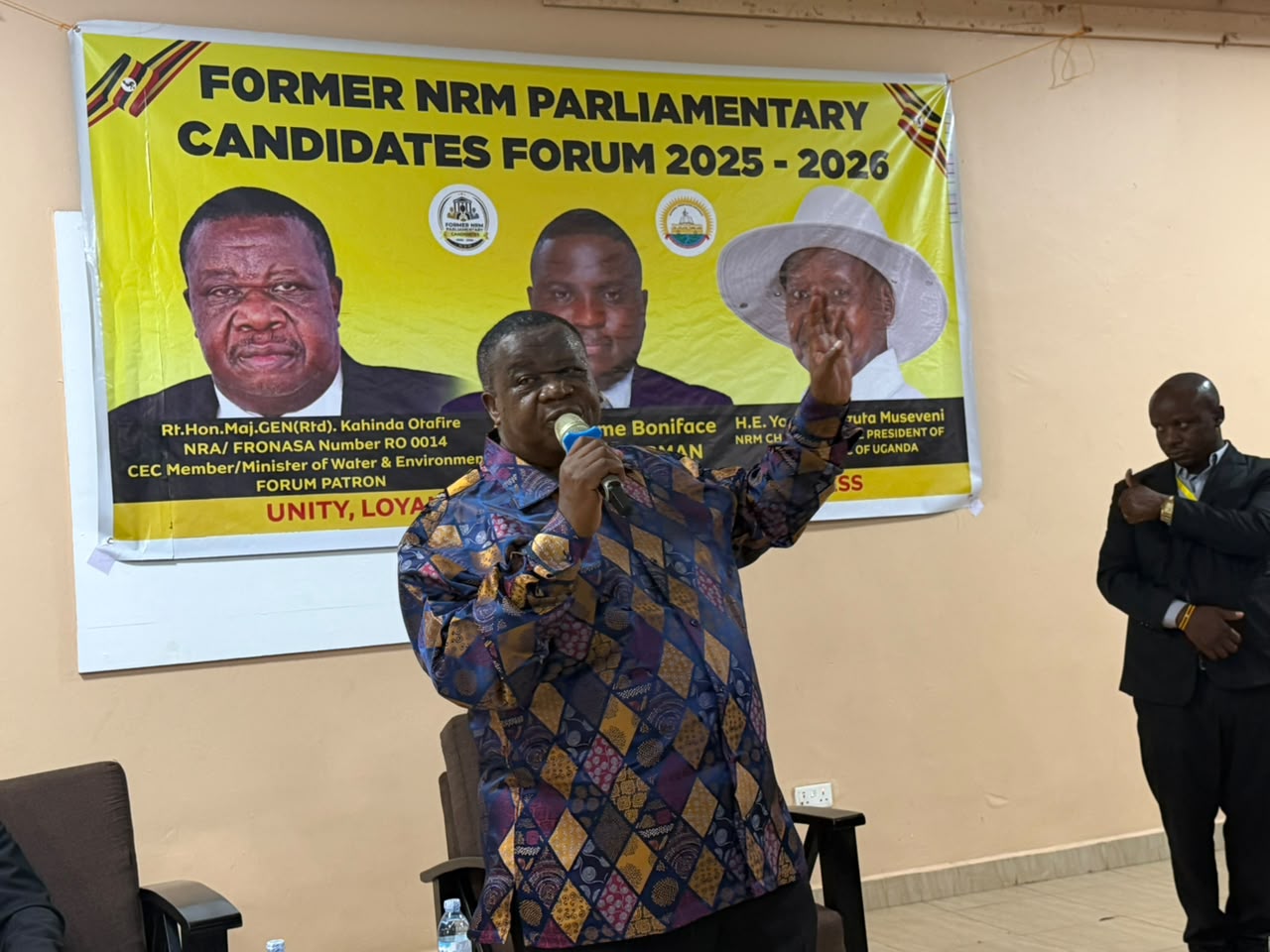Otafiire brings former parliamentary candidates together across political divide