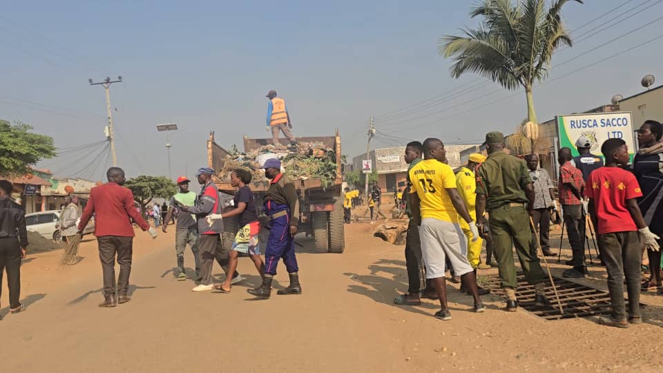 Ntungamo shuts shops as residents embrace first national cleaning day