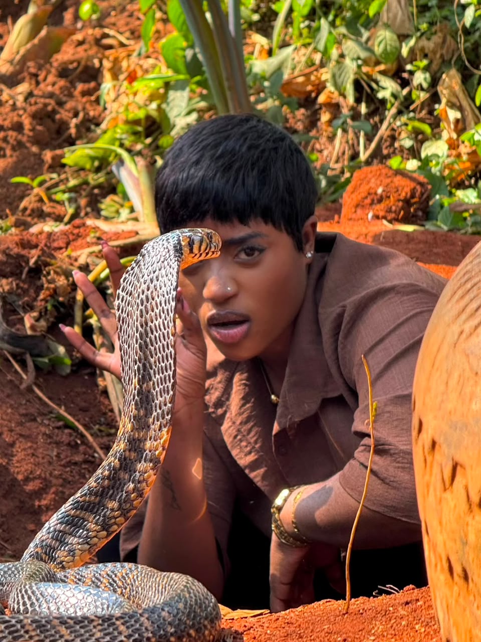 “I Think This Is My Last Prayer”: Tracy Mildred Conquers Fear in Giant Python Encounter