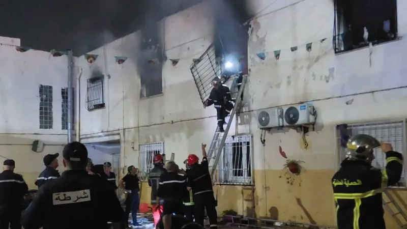 Children among dead at Algeria foster care home blaze - president