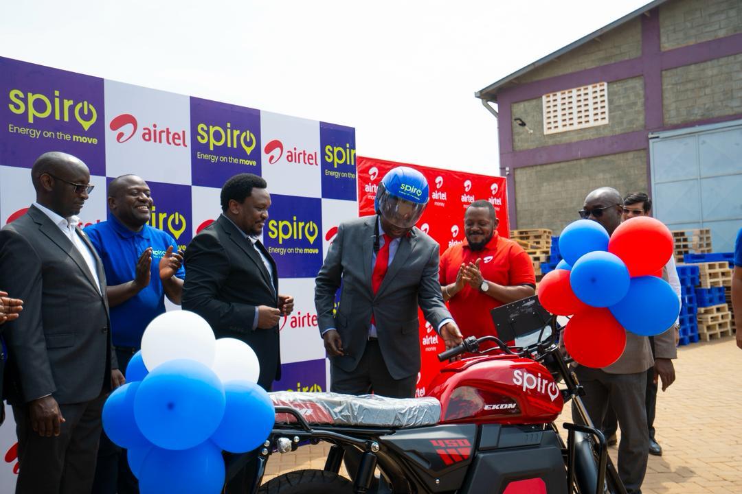 Airtel Uganda Partners with Spiro to Electrify Last-Mile Distribution