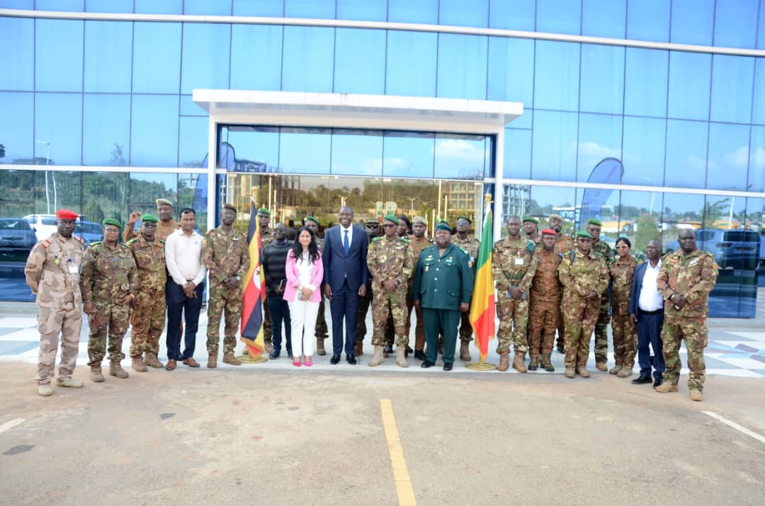 Mali Military  College Delegation Praises Ugandan Pharmaceutical Plant as Model for Africa