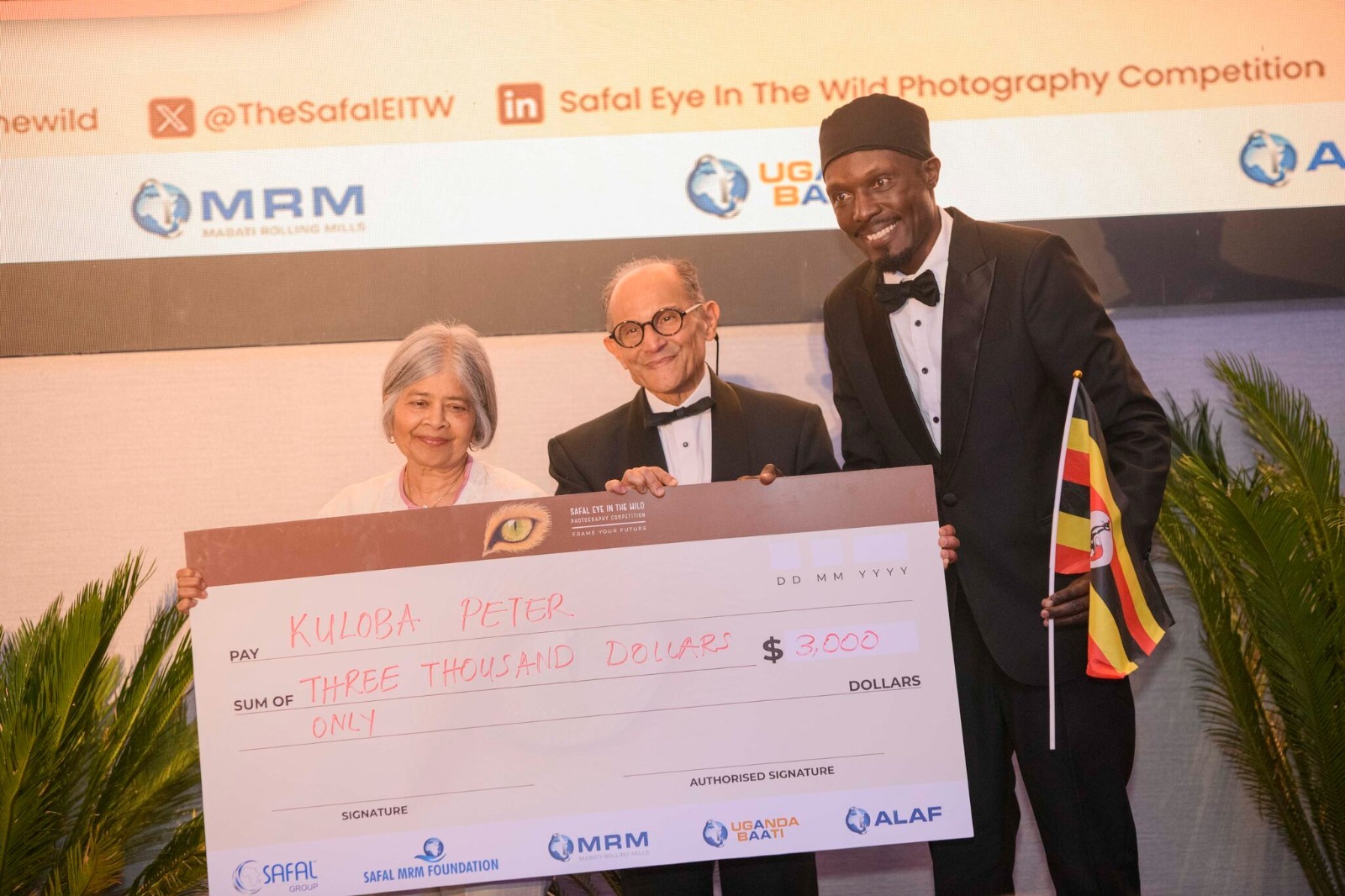 Ugandan Photographer Peter Kuloba Wins Top Honours in Safal Eye in the Wild Competition
