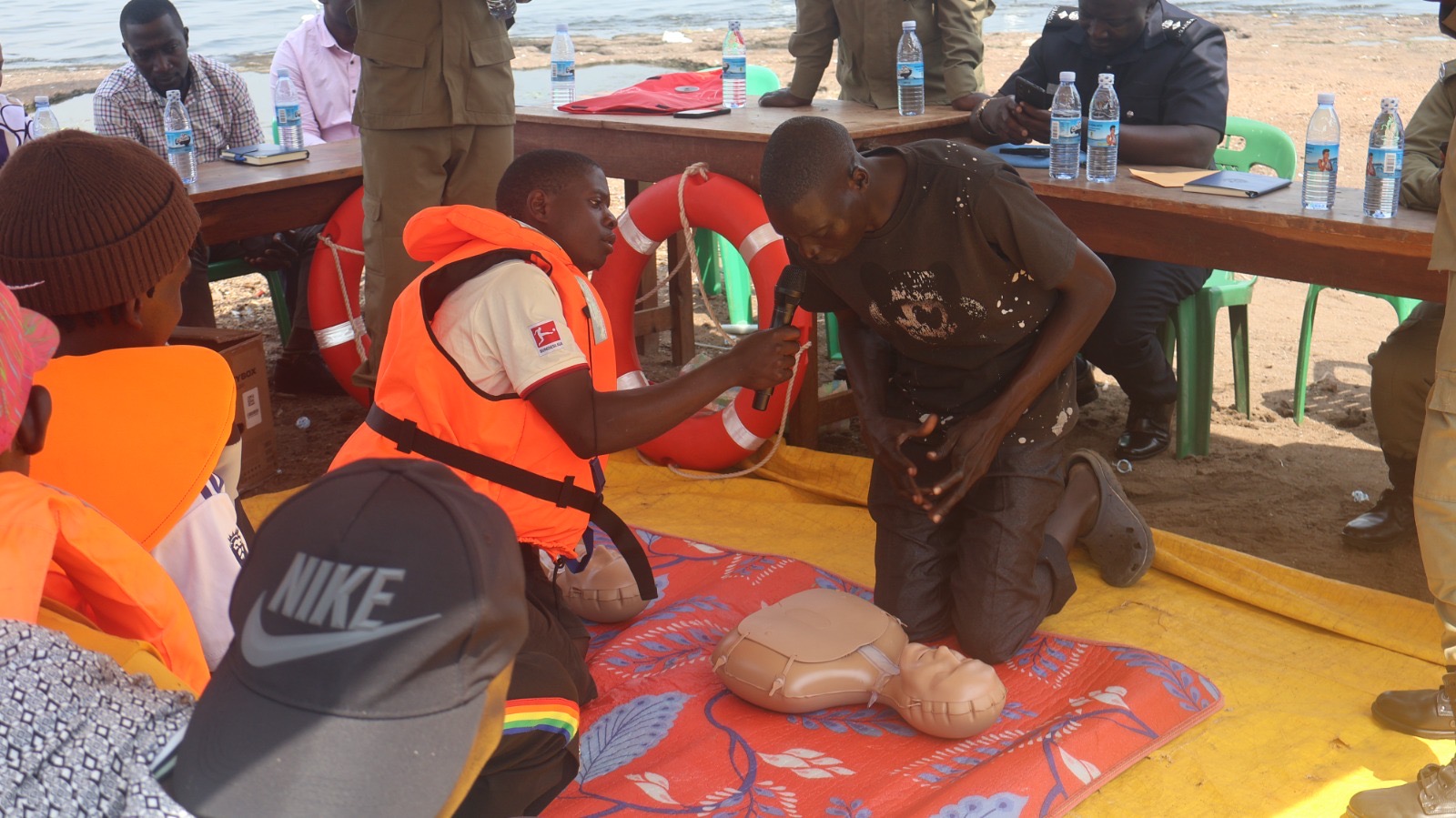 Design Without Borders Africa Marks World Drowning Prevention Day with Kigungu Fishing Community