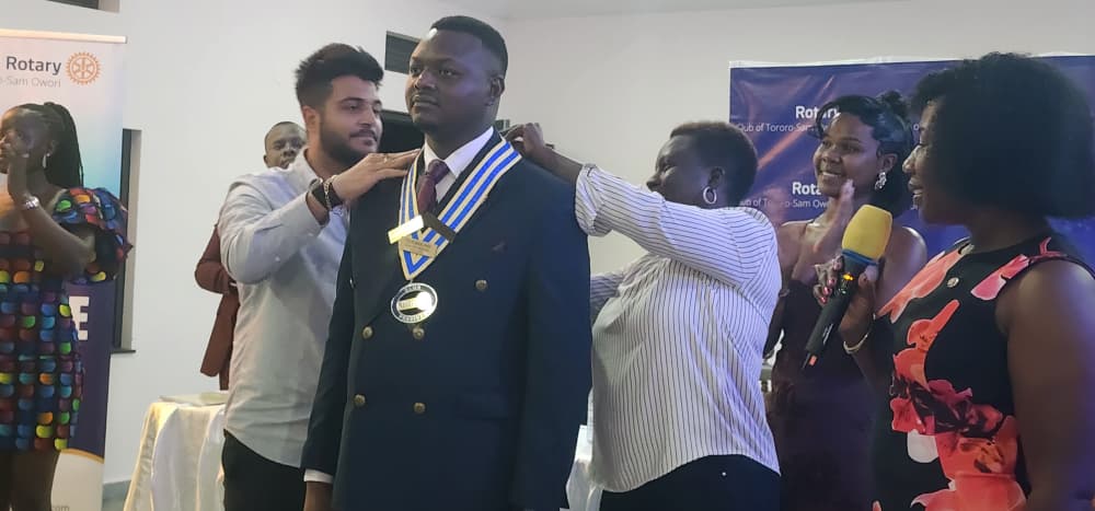 Rotary Club of Tororo-Sam Owori Installs New President, Unveils Environmental Agenda