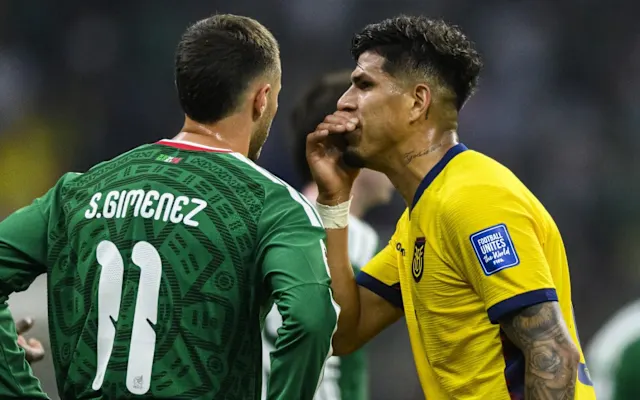 Hincapie becomes second player sent off for covering mouth