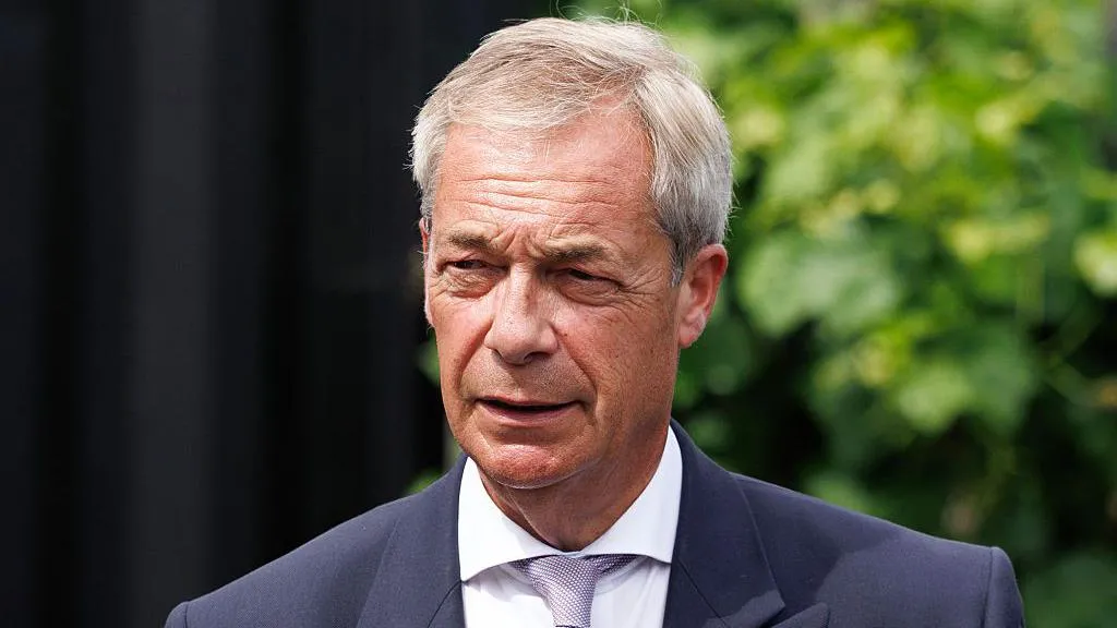Man arrested over threatening to shoot Farage in social media post