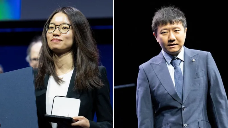 Two Chinese win world's top Maths prize for solving century's-old problems