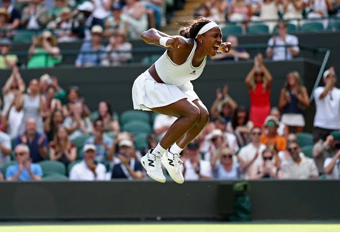 Gauff battles into first Wimbledon semi-final