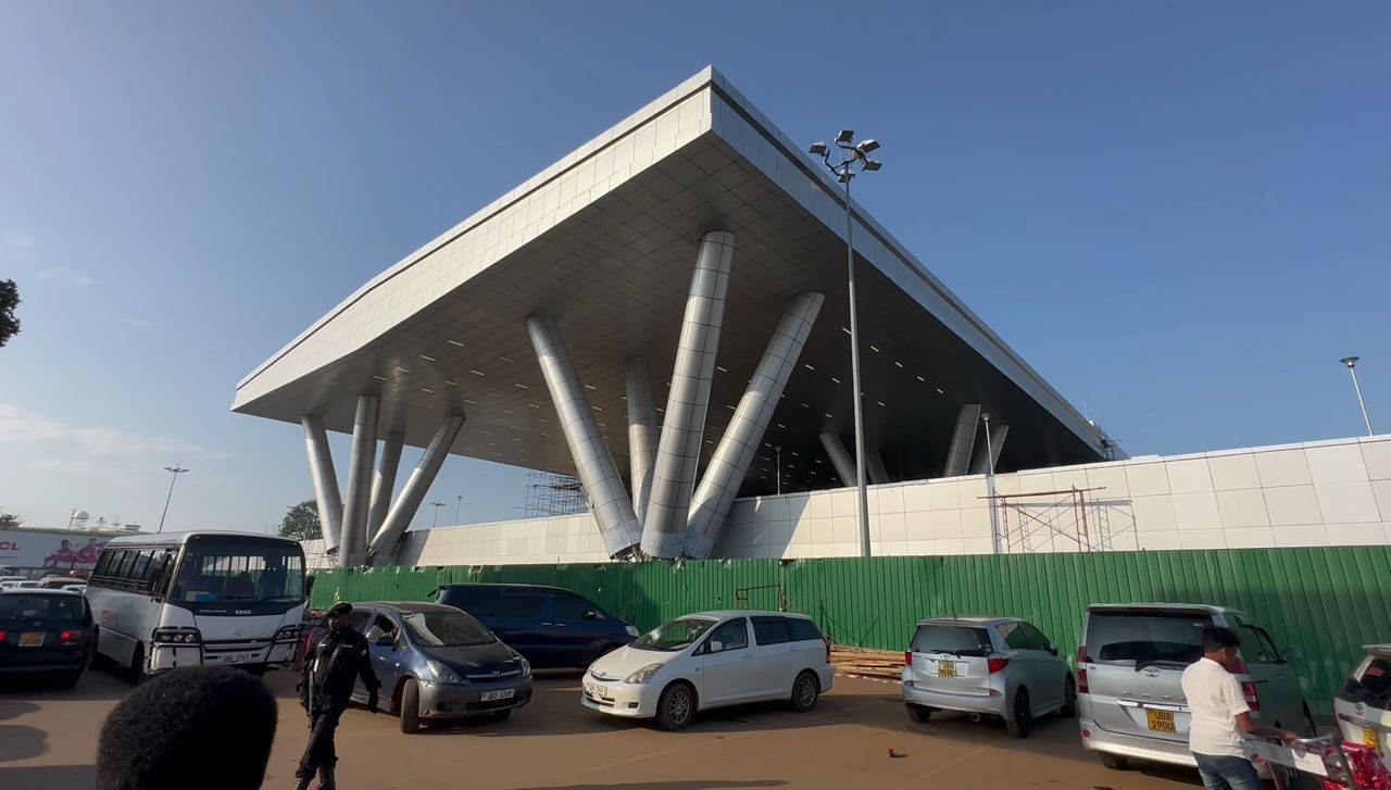 Entebbe airport will soon be able to handle 100 airplanes