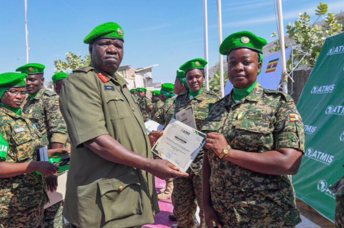 ATMIS recognises Ugandan troops for their contributions to Somalia