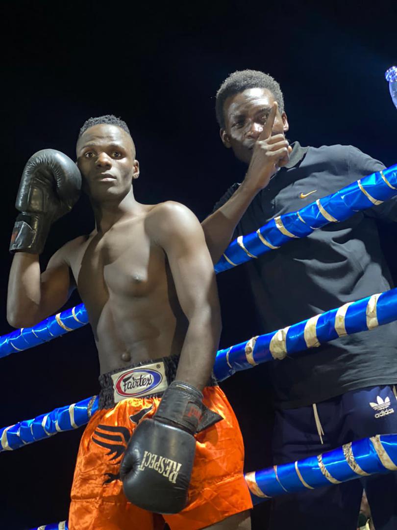 Mbale's Sinan Lukwago graduates to professional kickboxer