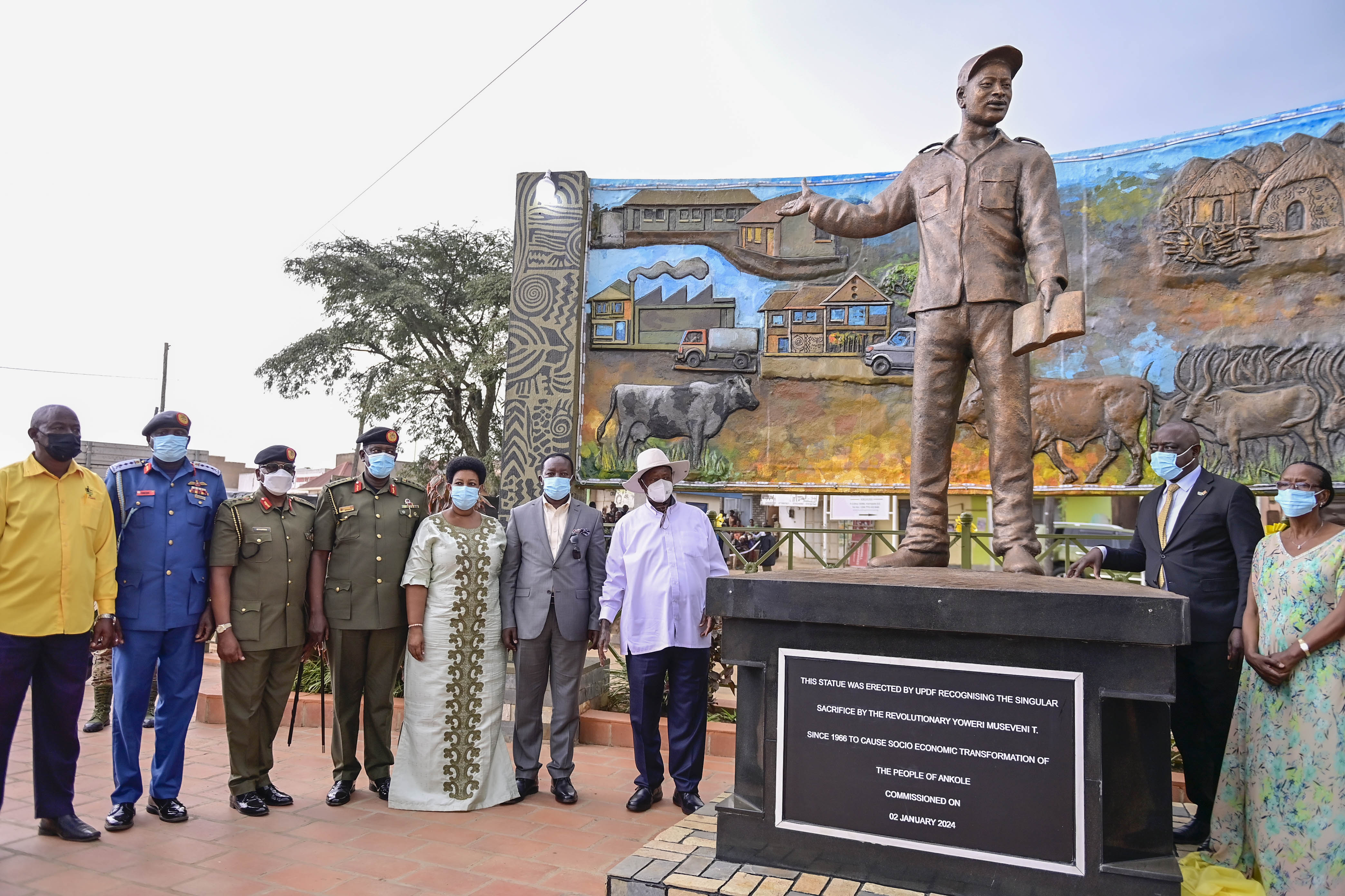 Honouring Museveni's Legacy: A Monument to Progress in Ankole