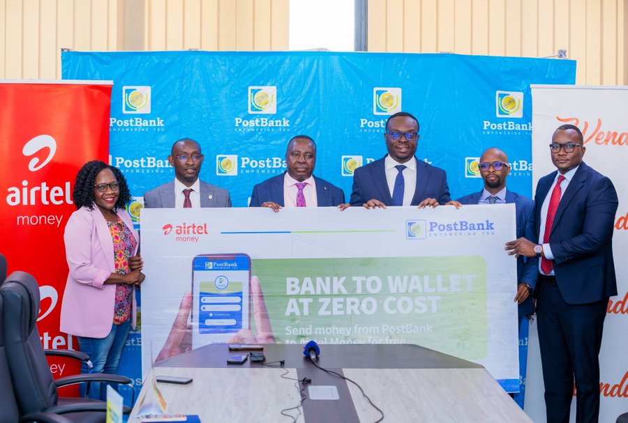 PostBank, Airtel enter partnership to scrap charges on bank to wallet transfers