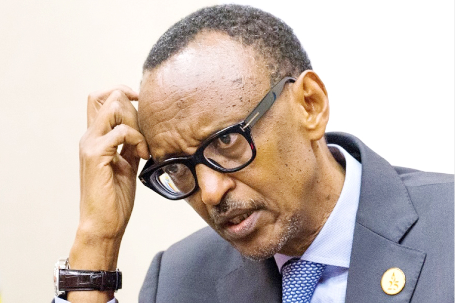 Kagame dinks question on fourth term bid