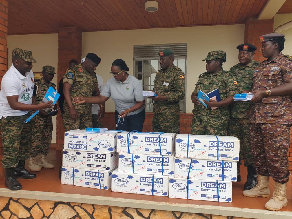UPDF's Wazalendo sacco donates 30 boxes of books to less privileged children in Busoga