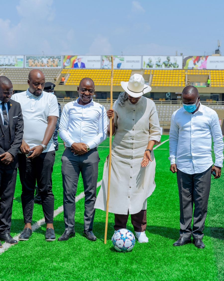 First Lady Janet Museveni Hails Hamis Kiggundu Over Nakivubo Stadium ...