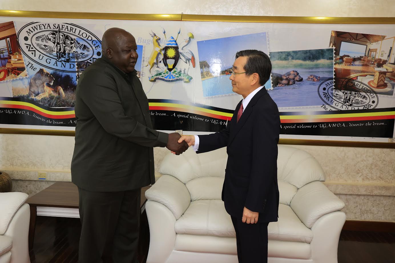 New Japanese ambassador presents credentials to Minister Oryem