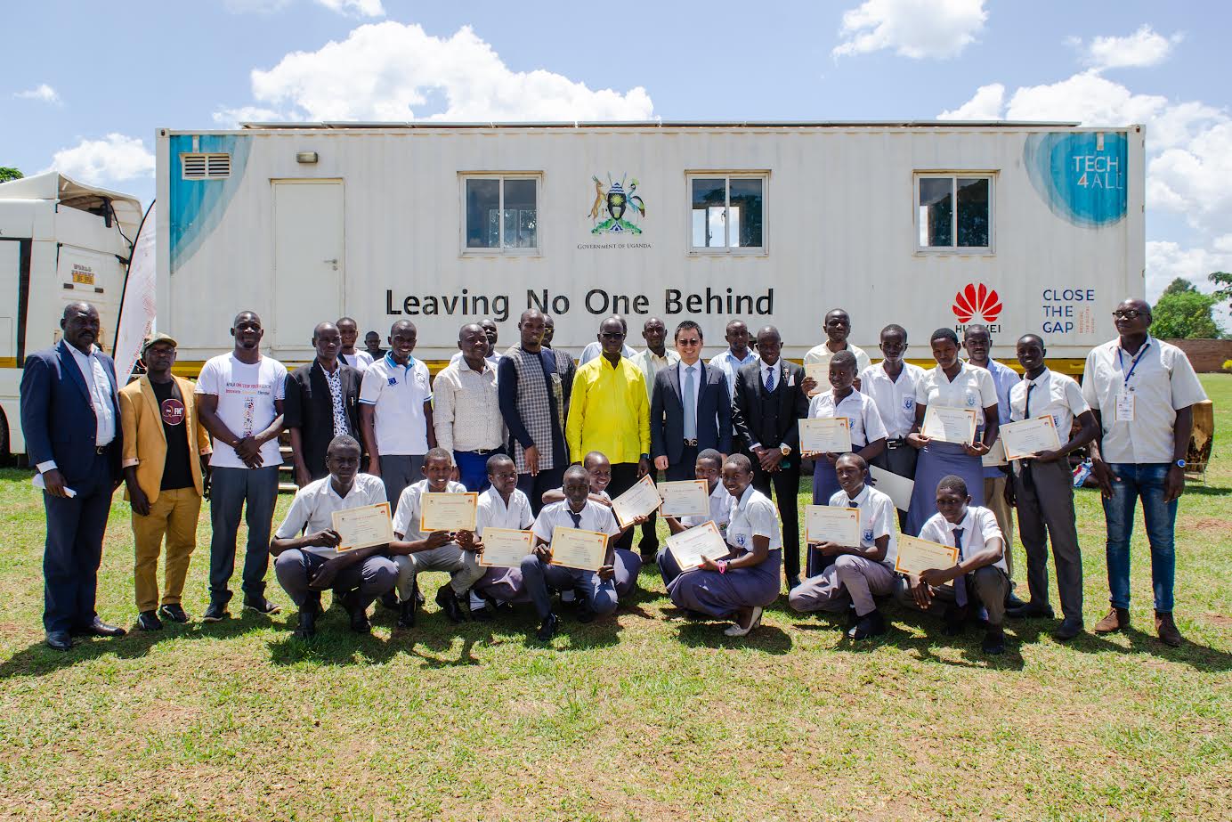 Chief Whip Obua hails Huawei’s DigiTruck for boosting digital inclusion in Lango